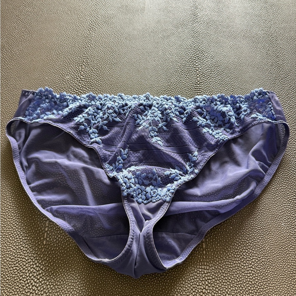 Wacoal Violet Lace Trim Panties